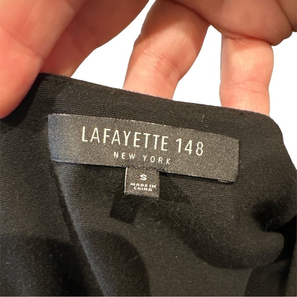 EUC - Lafayette 148 New York Asymmetrical Layered Dress - size S - Picture 4 of 4